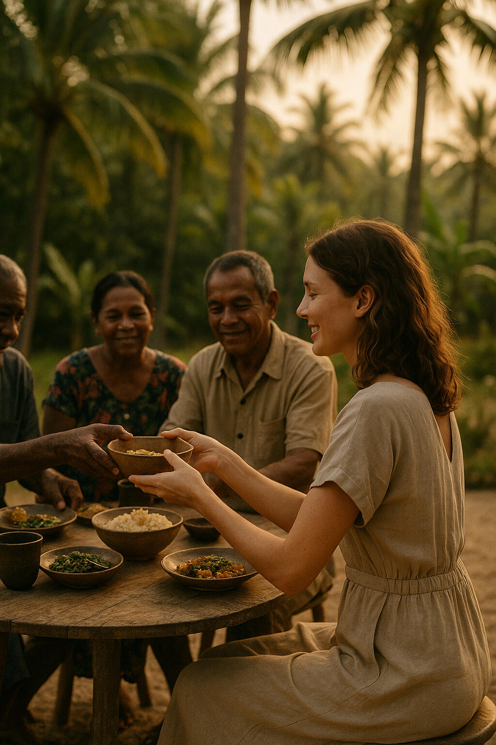 An immersive and elegant experience Shared moments, nature, slow living, and tropical serenity